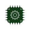 circuit icon - green